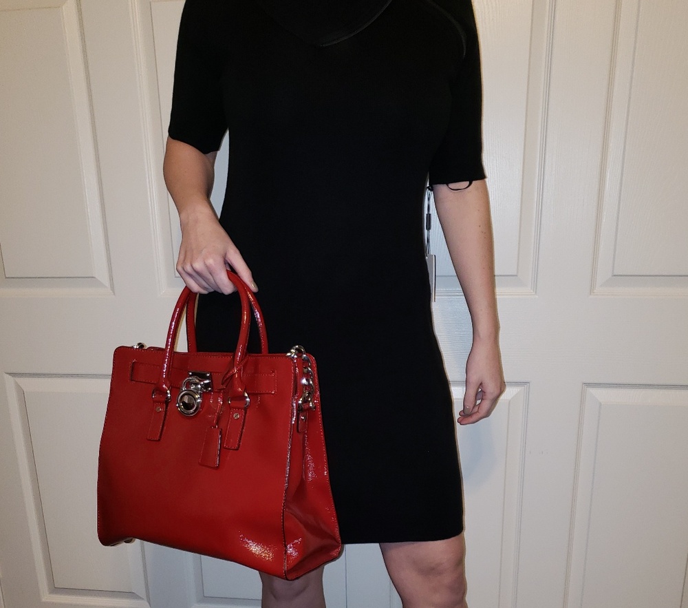 Calvin Klein Black Sweater Dress